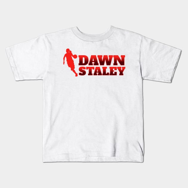 Dawn staley basketball Kids T-Shirt by Aona jonmomoa